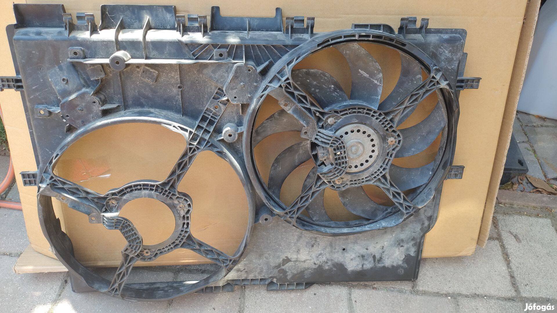Jumper Boxer Ducato hűtő ventilátor hűtőventilátor keret + motor