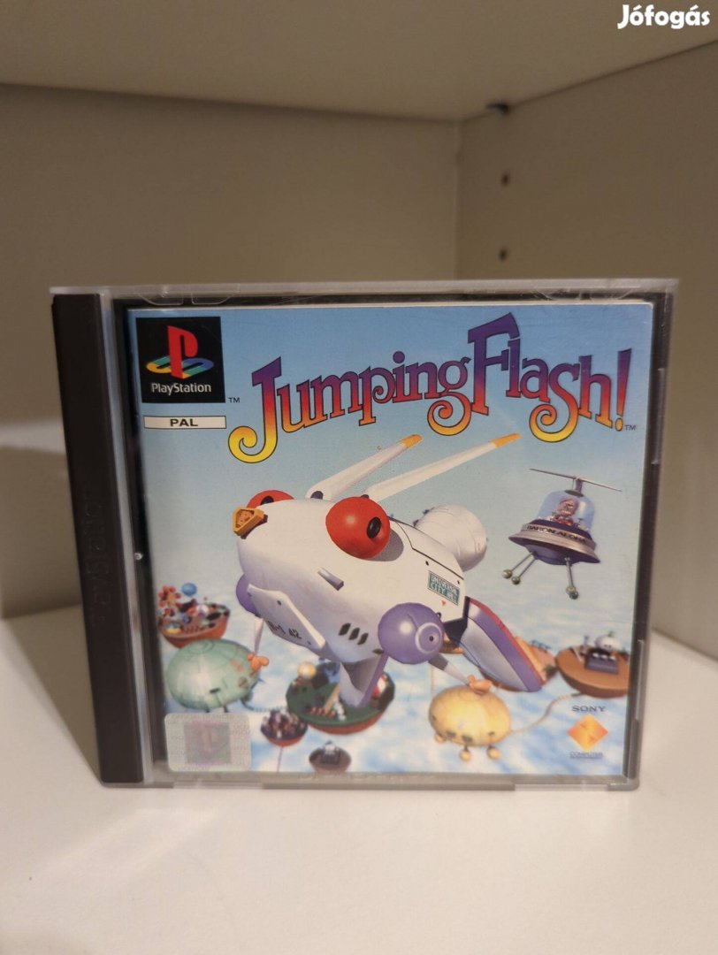 Jumping Flash! Ritka PS1 Playstation 1 játék