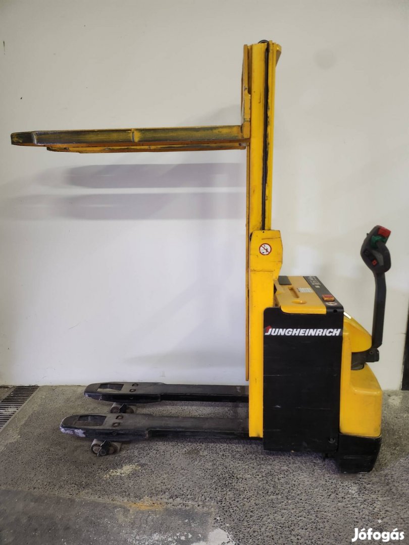 Jungerlich Raklapemelő elektromos targonca!