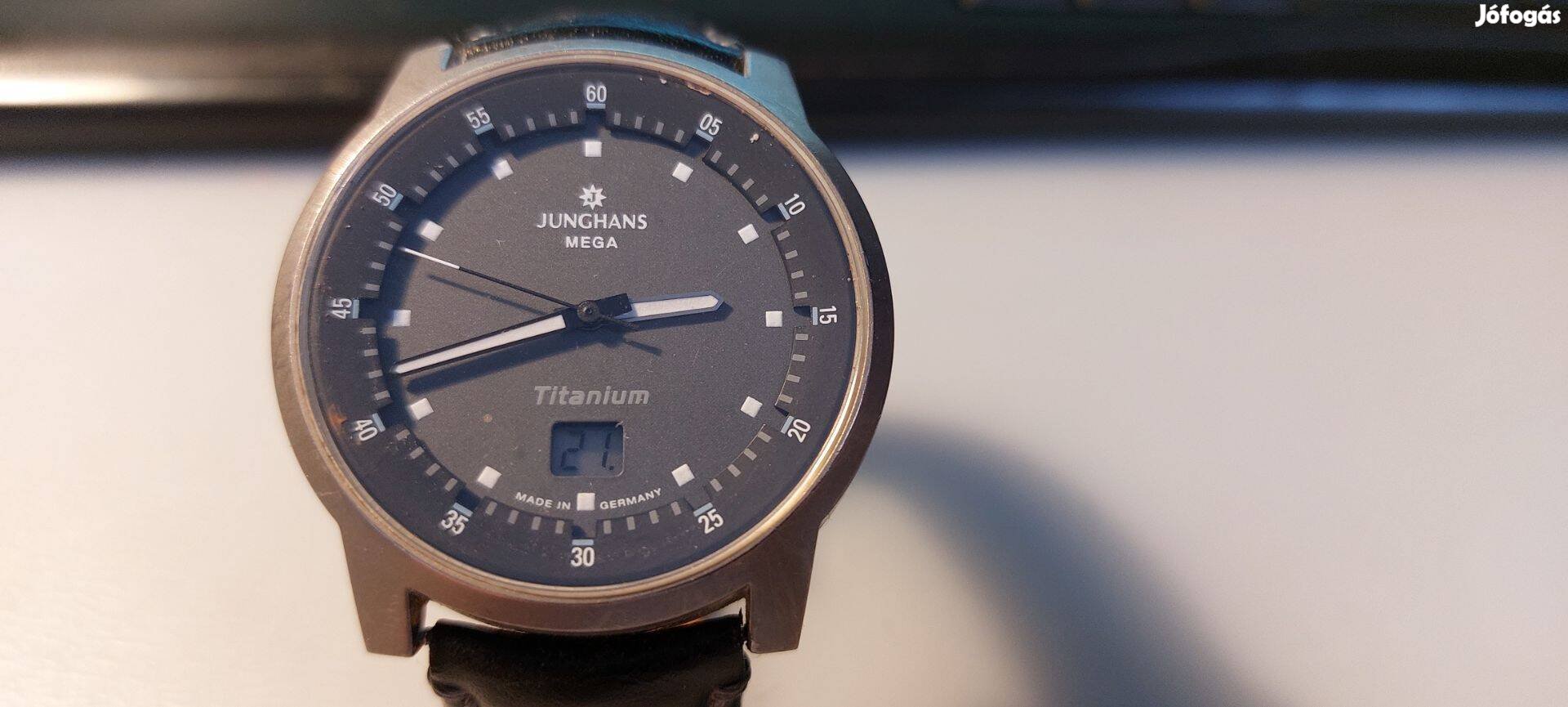 Junghans Mega Titanium kar ra X. ker let Budapest