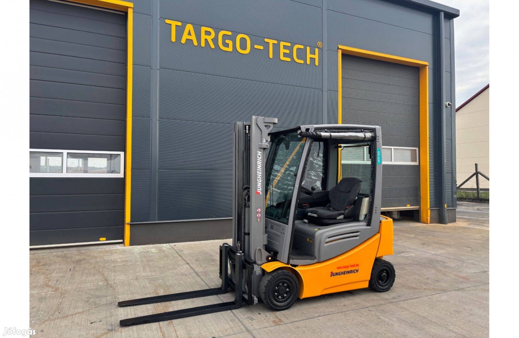 Jungheinrich 1,6 tonnás elektromos targonca duplex2020 Mint Az Új!!