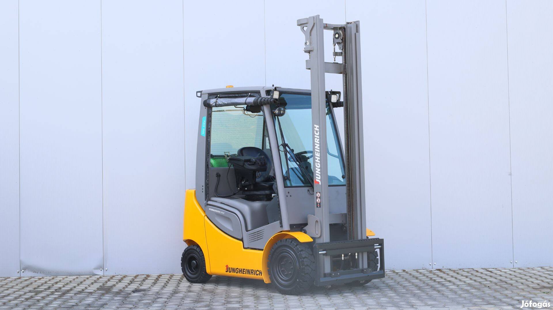 Jungheinrich TFG 316s 1,6 tonnás gázos targonca