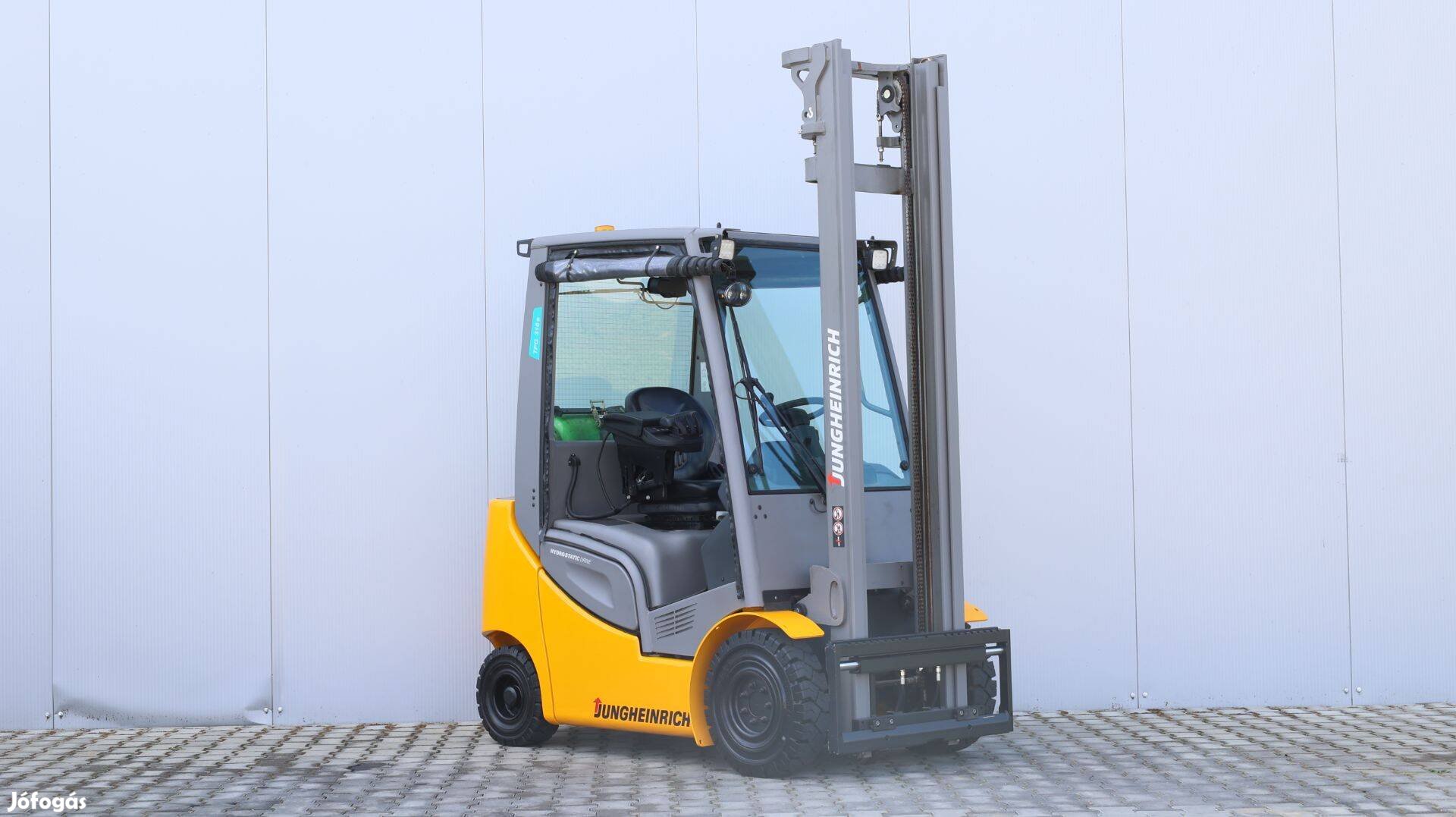 Jungheinrich TFG 316s 1,6 tonnás gázos targonca