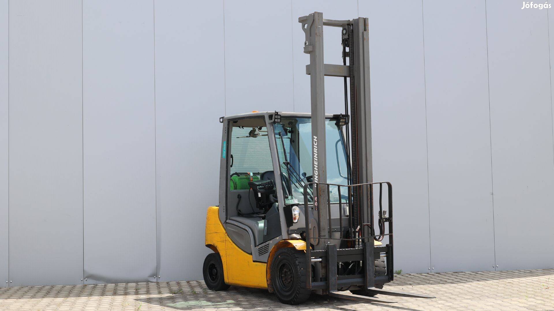 Jungheinrich TFG 425s 2,5 tonnás gázos targonca