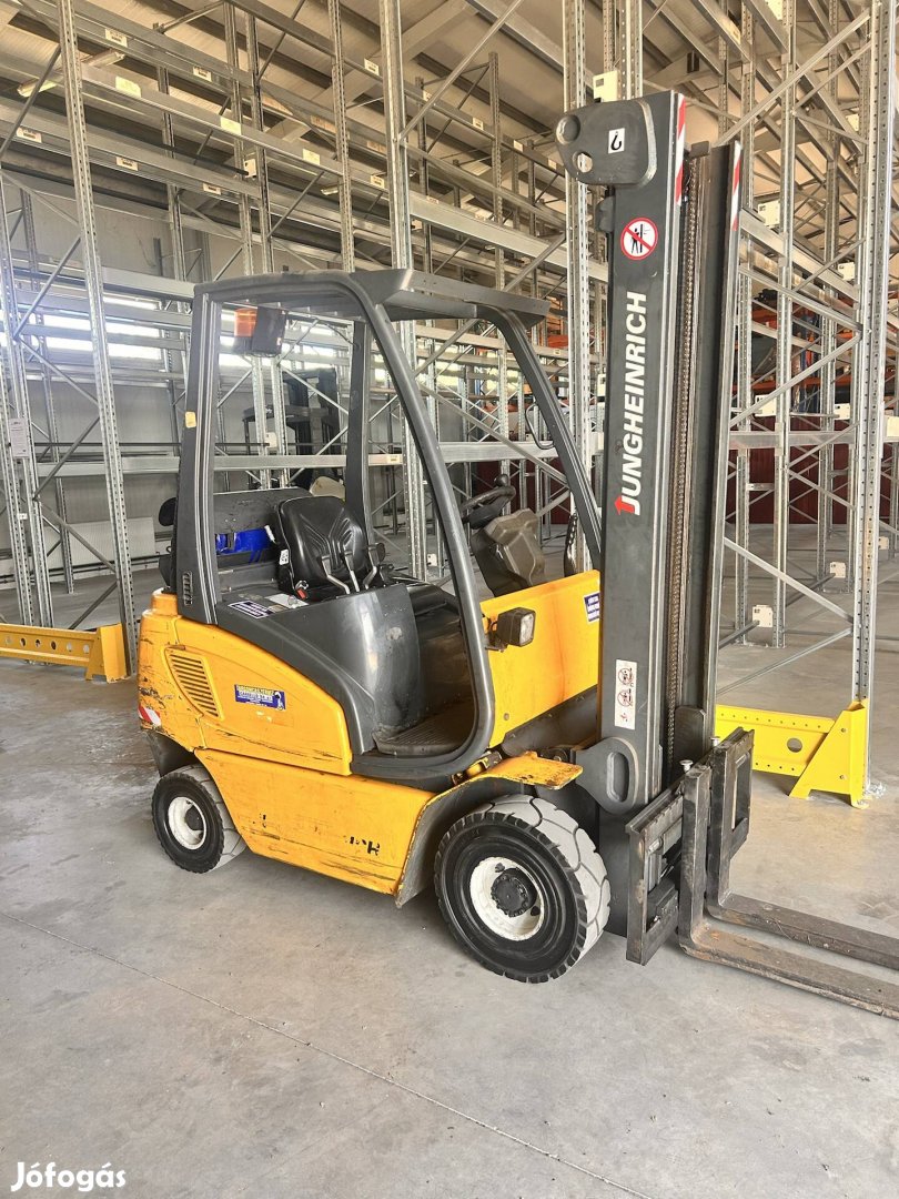 Jungheinrich Targonca TFG16 gázos tar