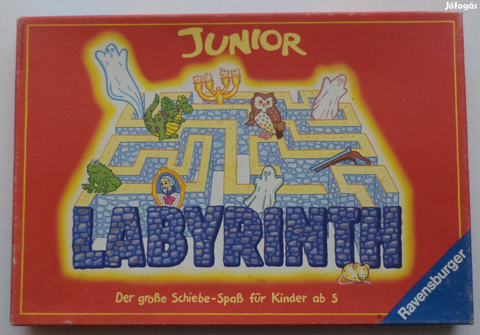 Junior Labirintus /társasjáték,hiánytalan/