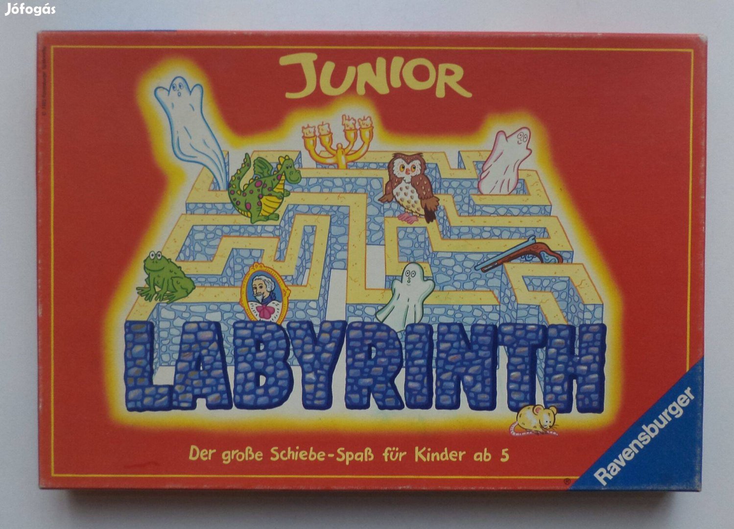 Junior labirintus /társasjáték ,hiánytalan/