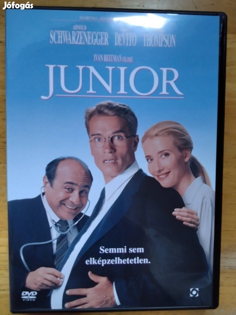 Junior újszerű dvd Arnold Schwarzenegger Szinkronizált