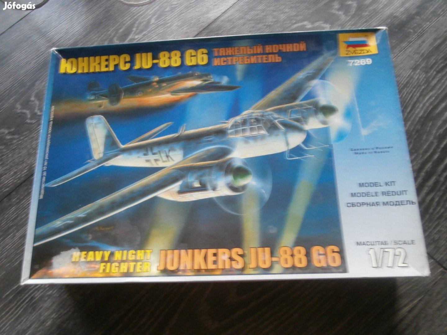 Junkers Ju-88 G-6 Night 1:72 Zvezda makett