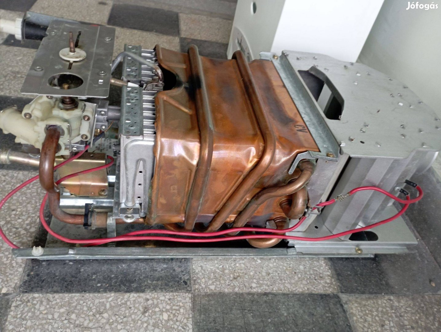Junkers, gáz, átfolyásos vízmelegítő alaktrésznek