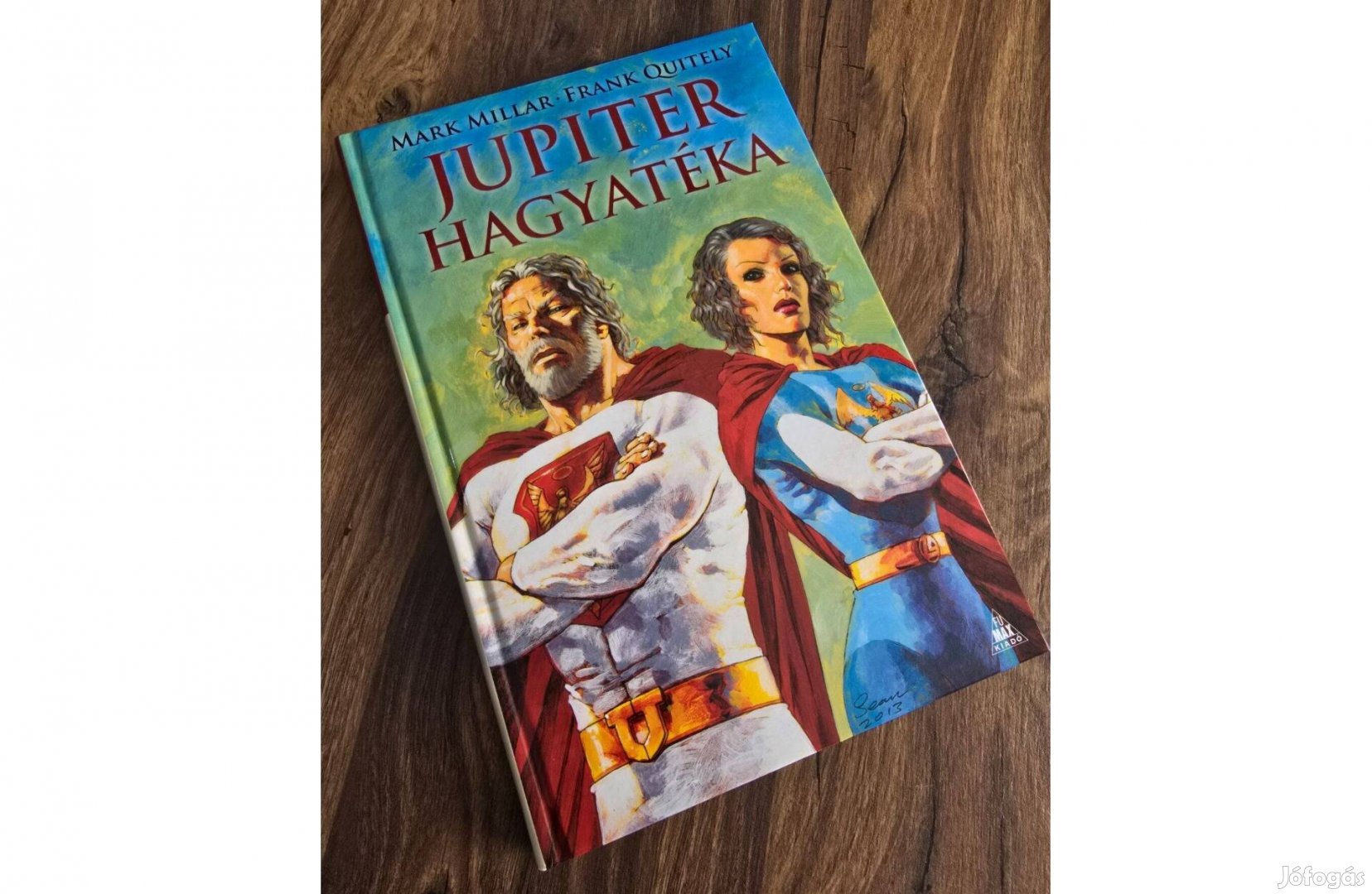 Jupiter hagyatéka képregény kötet