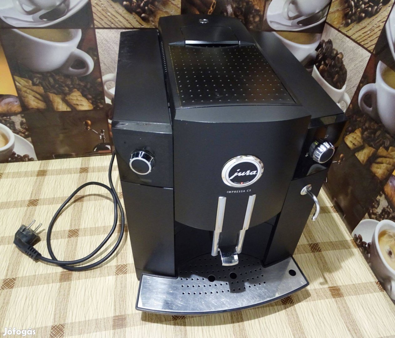 Jura C5 automata kávégép kávéfőző fekete Hibás