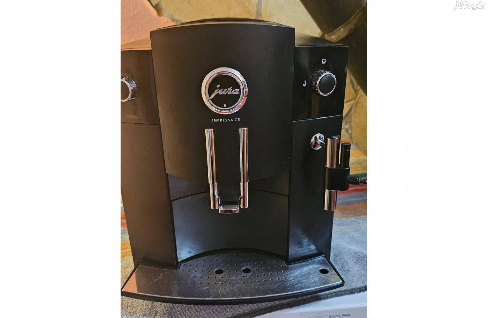 Jura C5 v2 teljesen automata darálós kávégép garanciával capuccinó fej