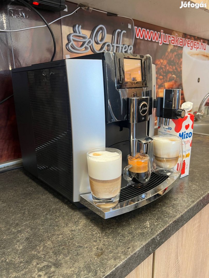 Jura E8 Kavegep 12 havi garanciával eladó
