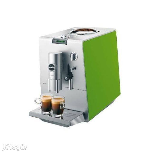 Jura ENA 5 zöld kávégép kávéfőző Bp. Etele út 32C