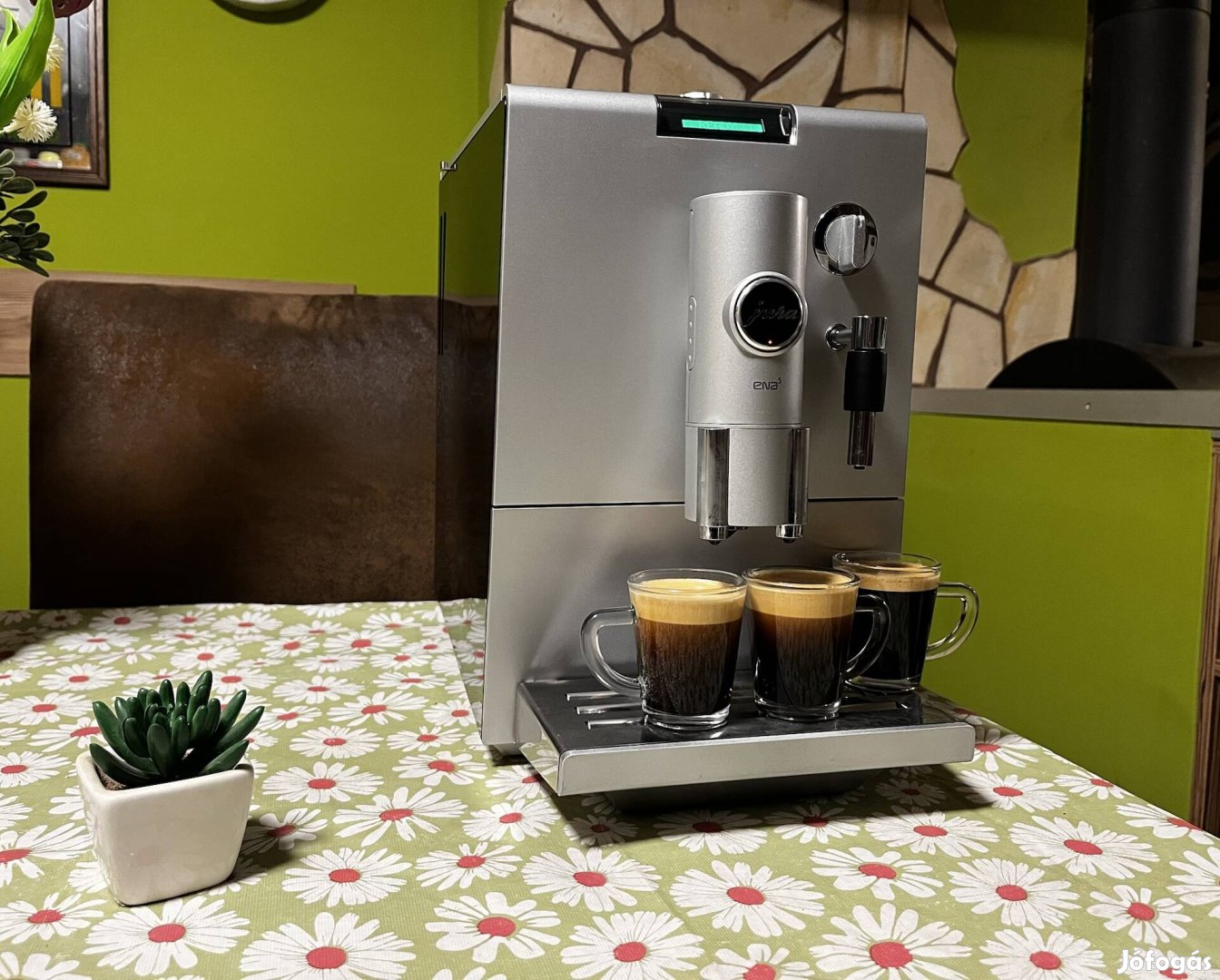 Jura Ena 5 I Szervizelve I Forróvíz kifolyó I Garancia I