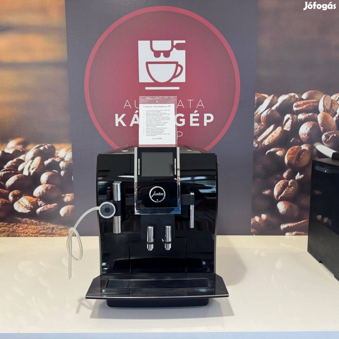 Jura Impressa Z9 felújított automata kávégép 12 hónap garanciával