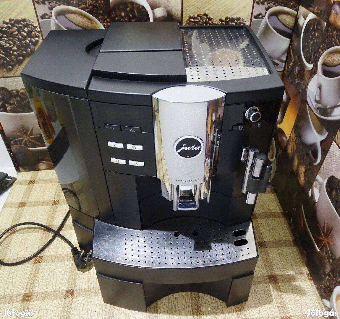Jura XS90 automata kávégép kávéfőző presszógép Hibás
