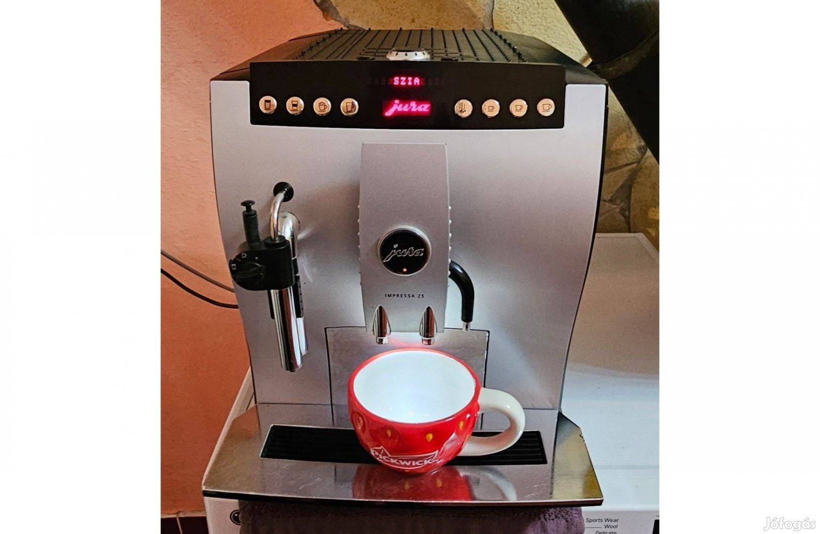 Jura Z5 barista kávégép szervizelve eladó!