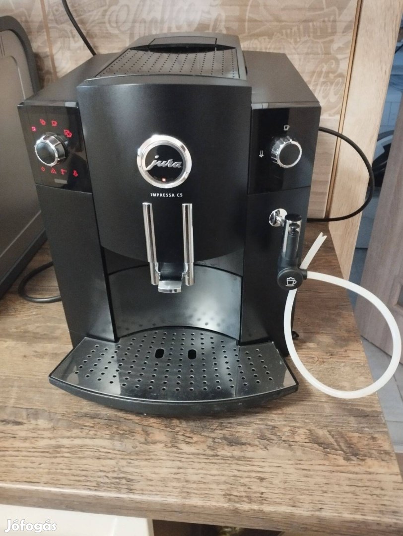 Jura c5 kávéfőző,kávégép patika állapotban,ingyenes szállítással