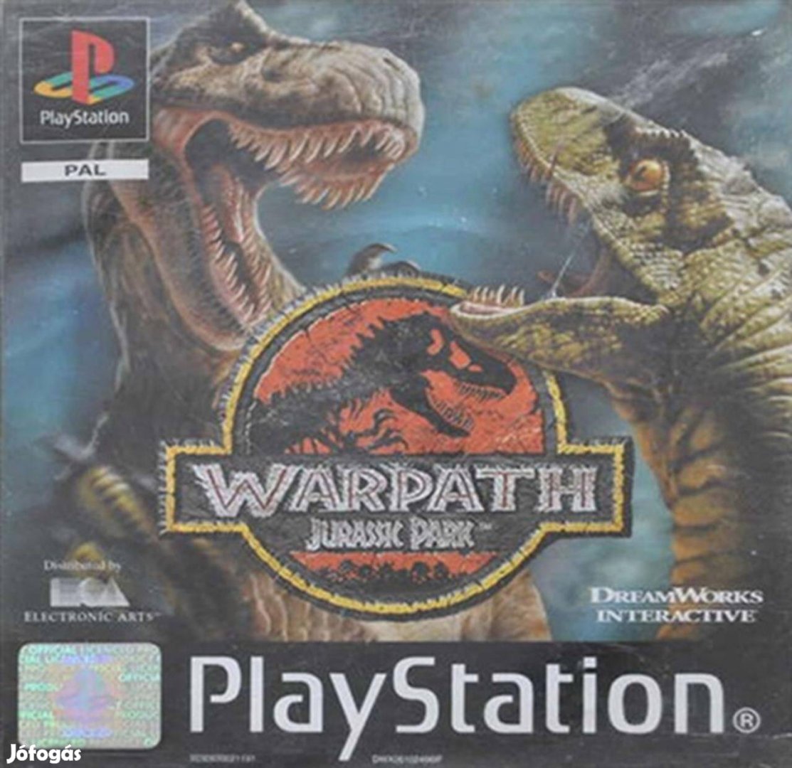 Jurassic Park Warpath, Boxed PS1 játék