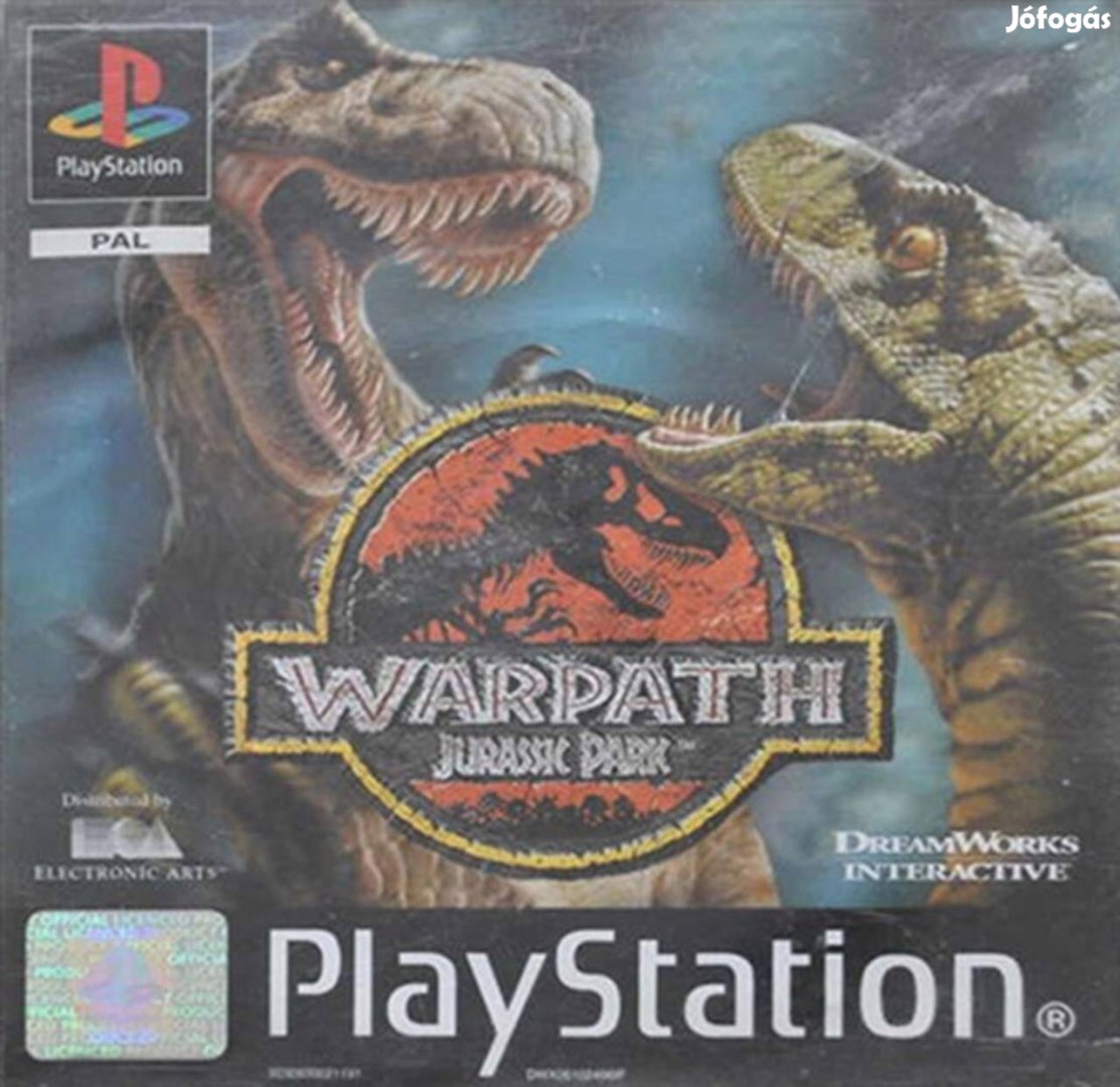 Jurassic Park Warpath, Boxed PS1 játék