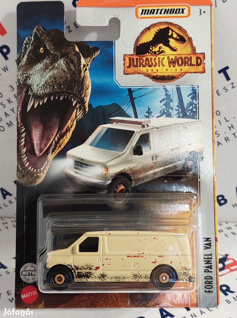 Jurassic World 2. - Ford Panel Van -  Matchbox - 1:64