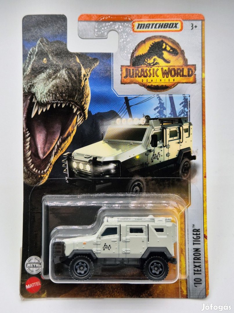 Jurassic World 2. - Textron Tiger -  Matchbox - 1:64
