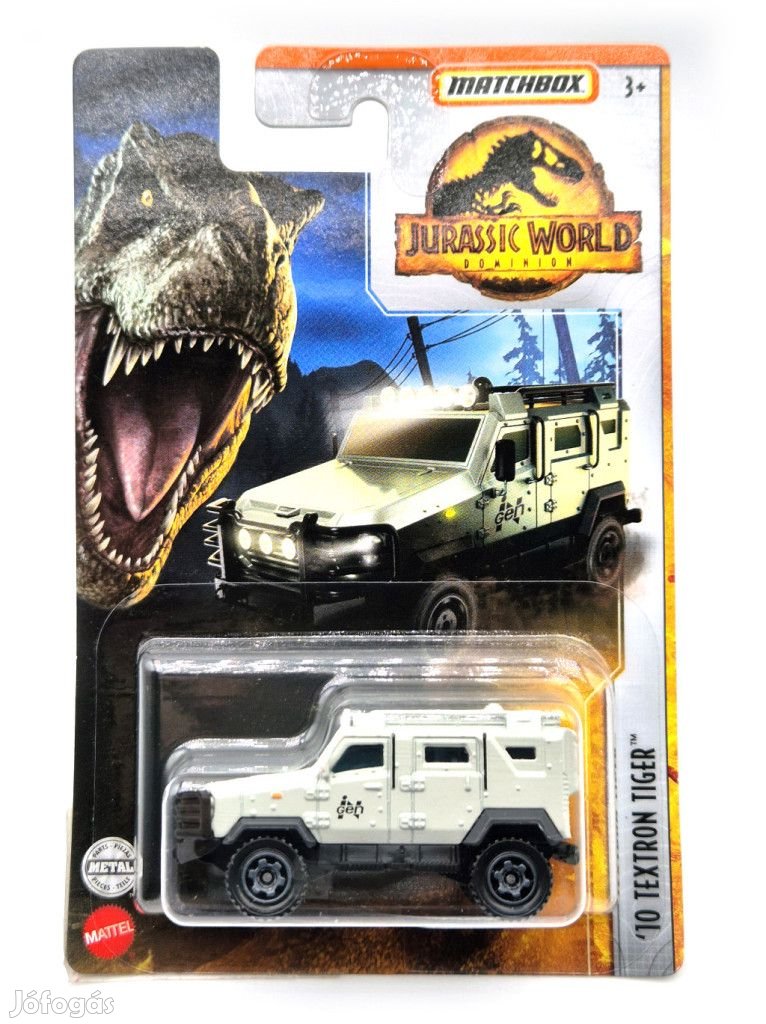 Jurassic World 2. - Textron Tiger -  Matchbox - 1:64