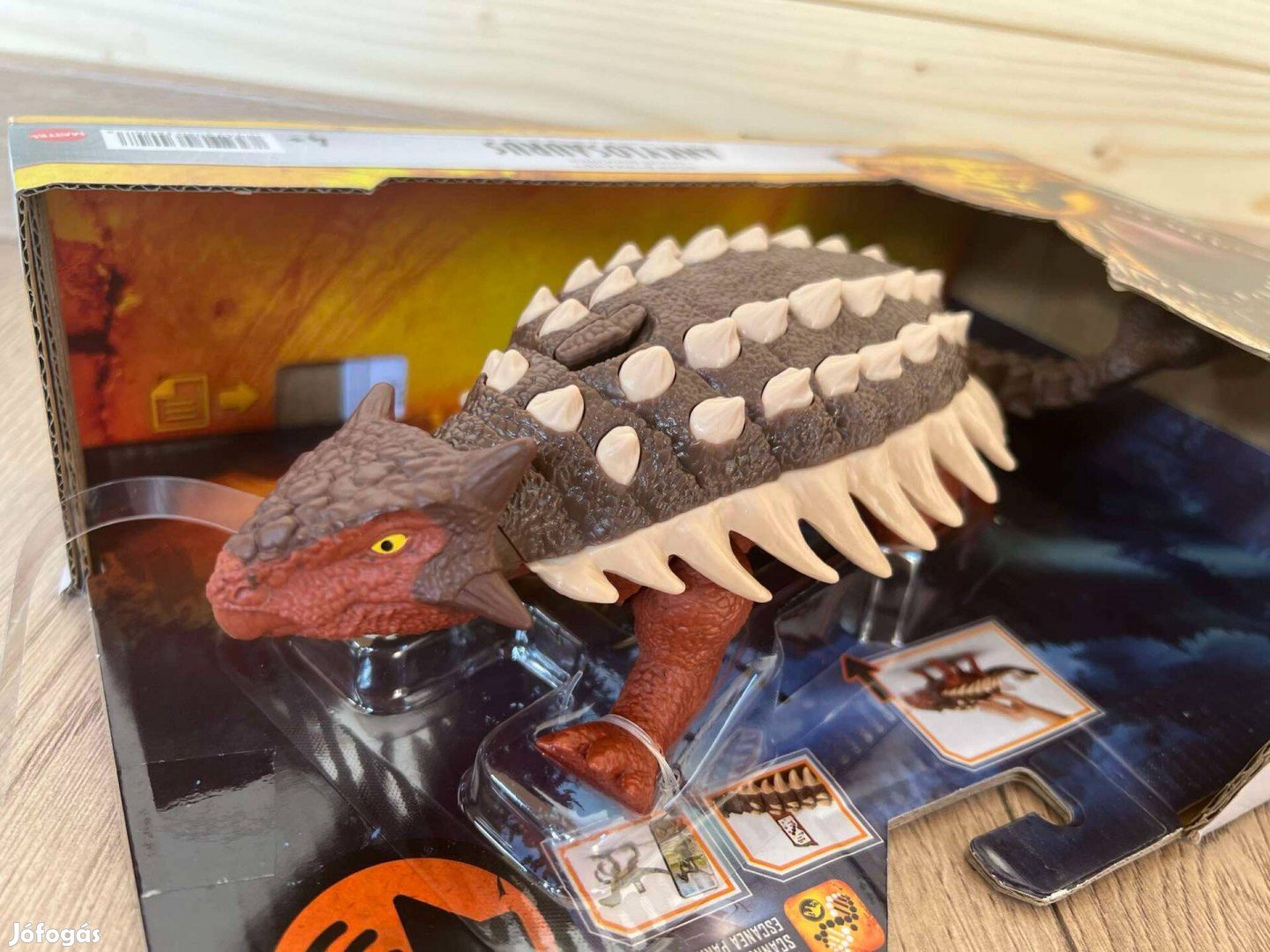 Jurassic World 3: Világuralom - Ankylosaurus dinoszaurusz figura