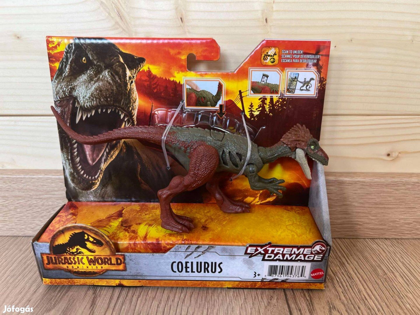 Jurassic World 3: Világuralom - Extreme Damage Coelurus dinoszaurusz