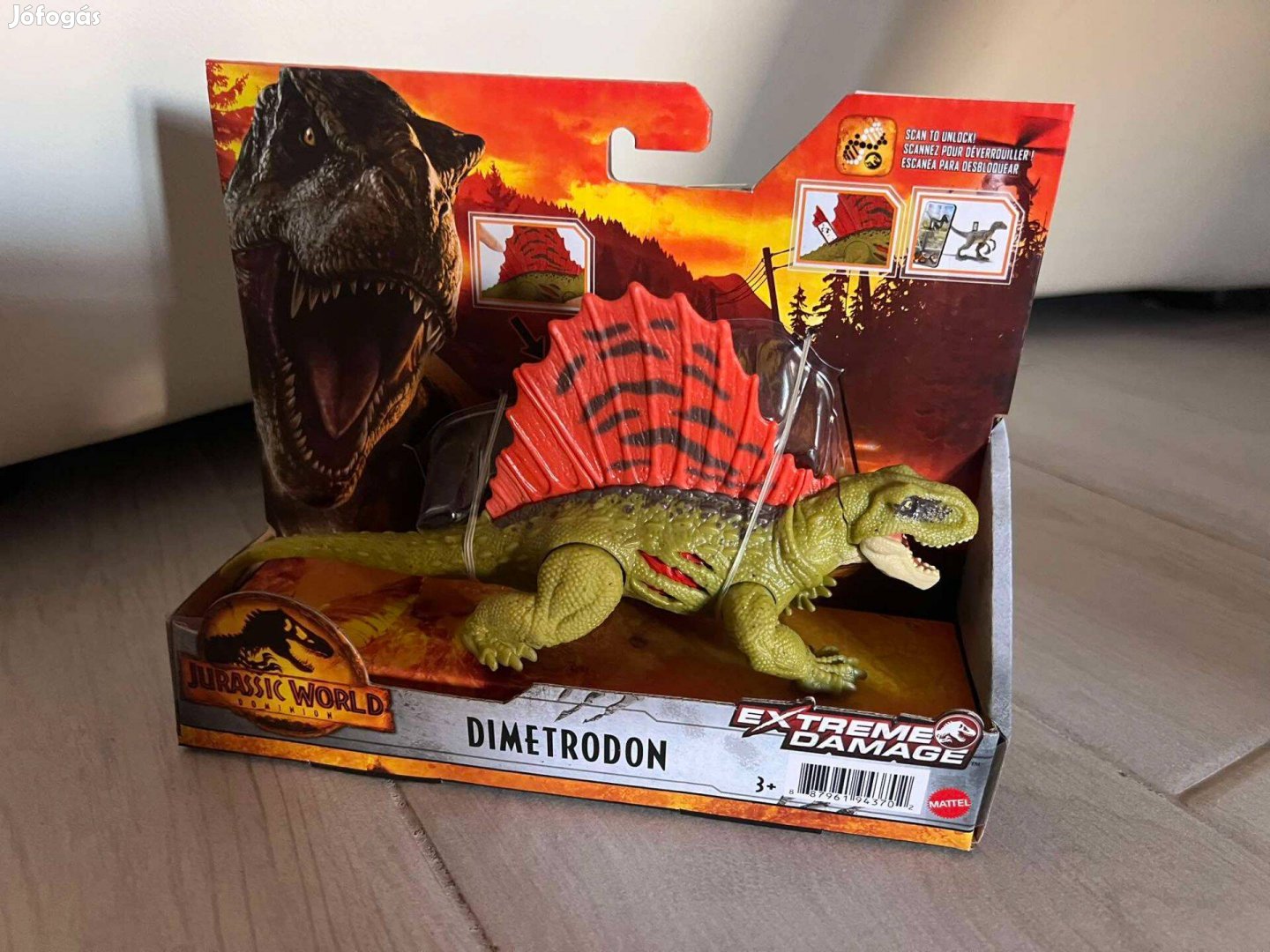 Jurassic World 3: Világuralom - Extreme Damage Dimetrodon dinoszaurusz