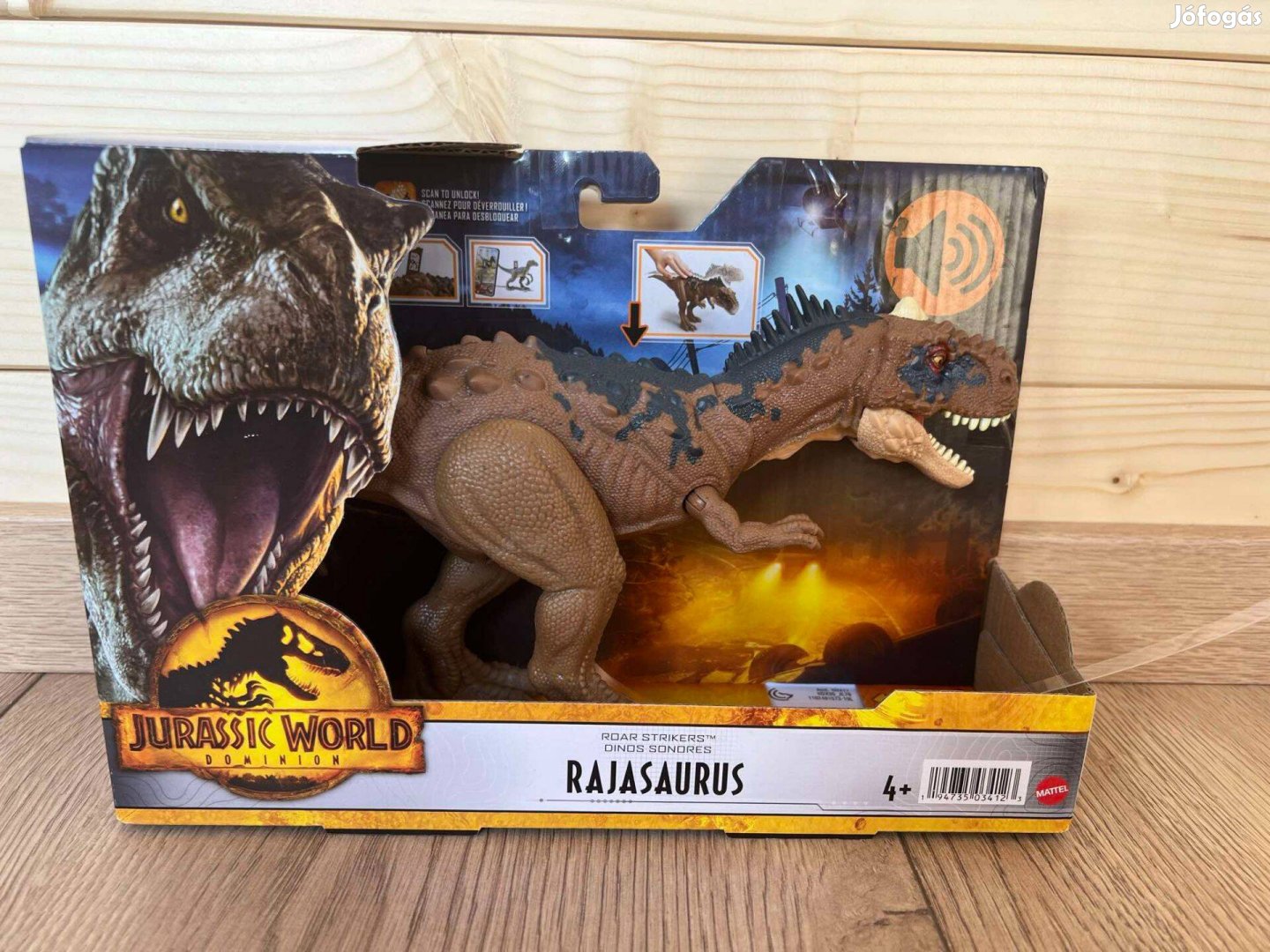 Jurassic World 3: Világuralom - Rajasaurus dinoszaurusz figura
