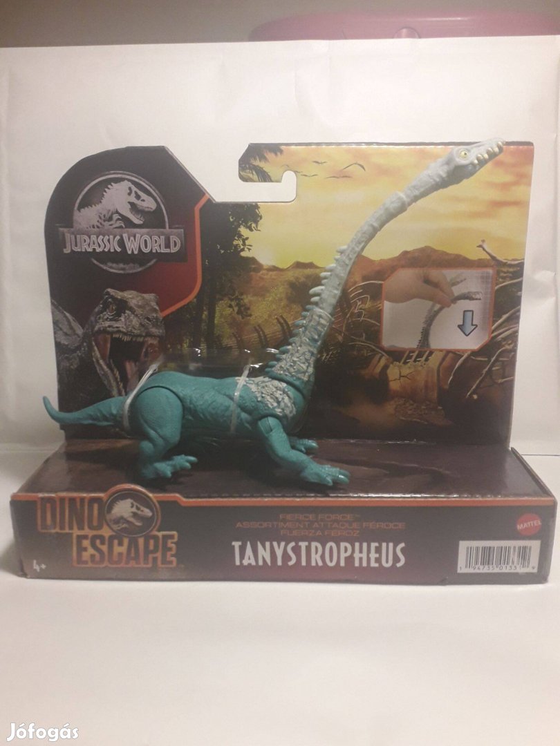 Jurassic World Dino Escape Fierce Force Tanystropheus 2021 Mattel Új!