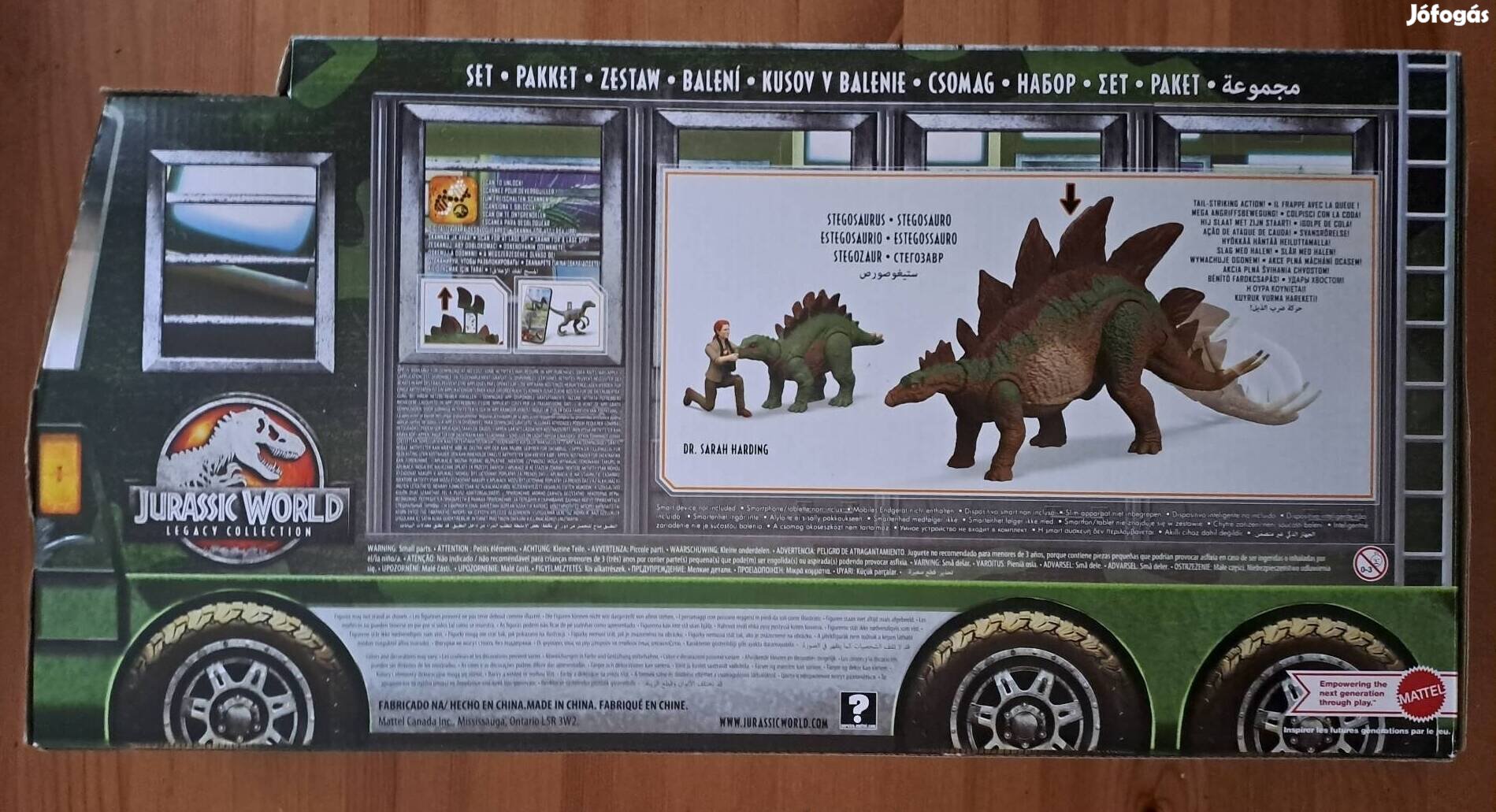 Jurassic World Dr. Sarah Harding & Stegosaurus Pack