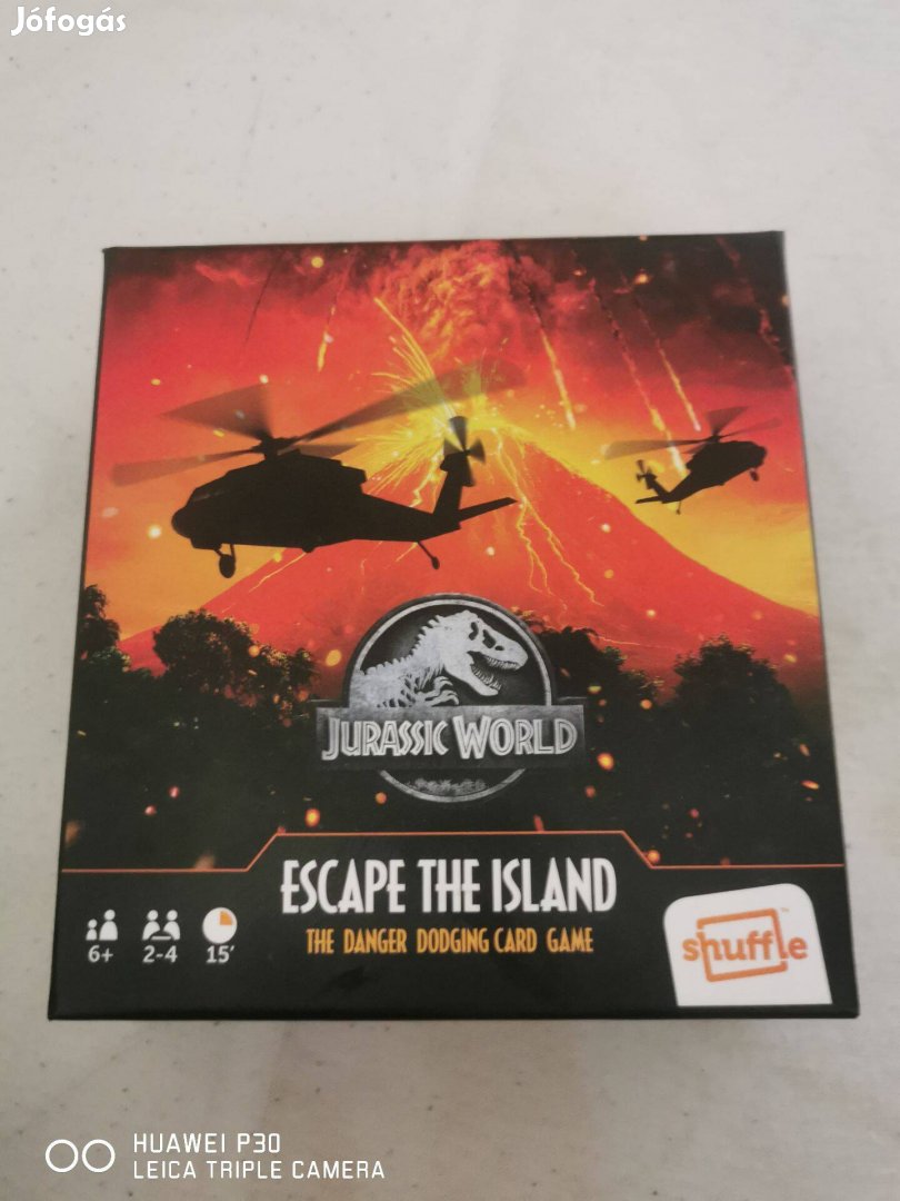 Jurassic World Escape the Island társasjáték