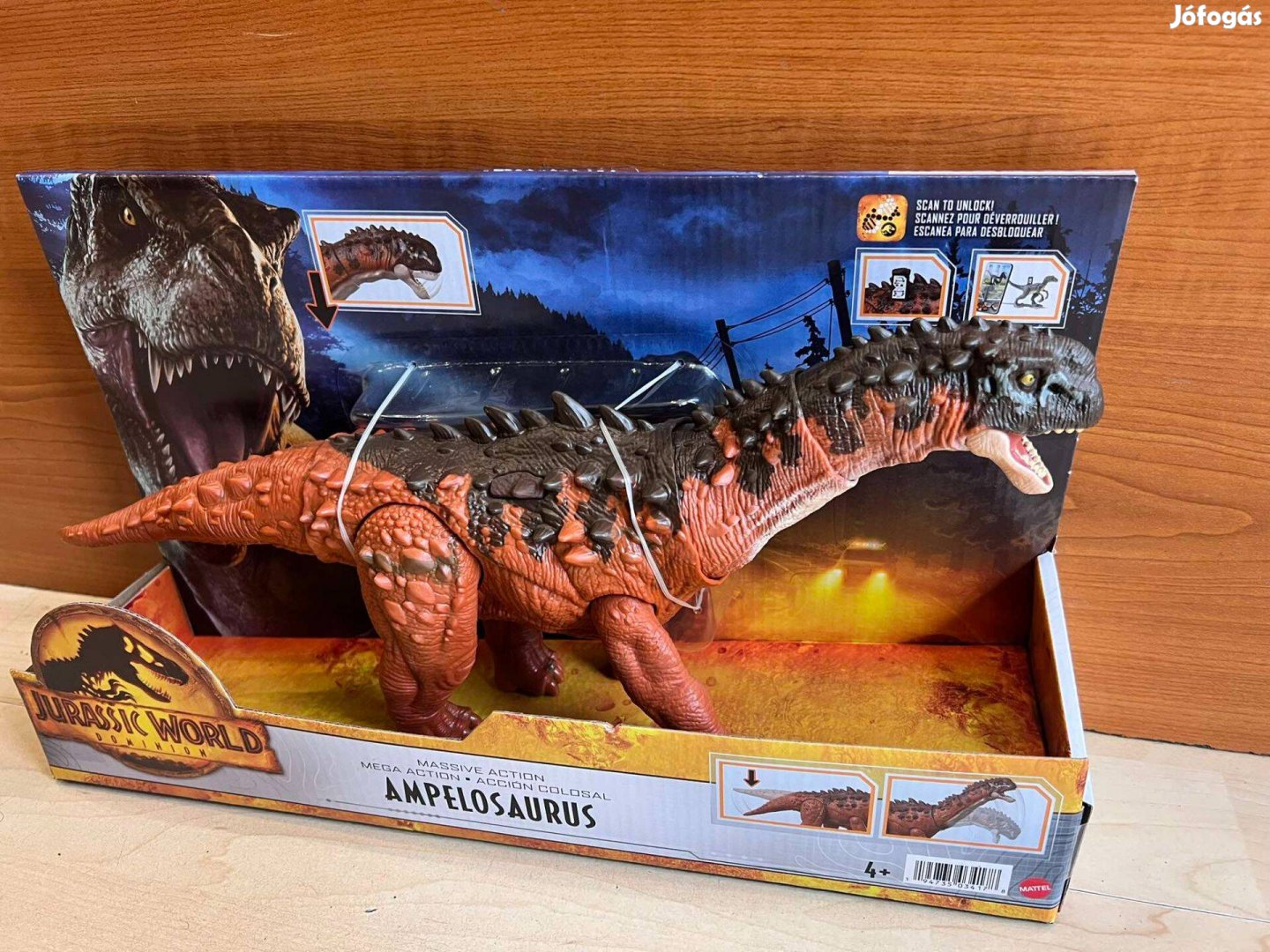 Jurassic World : Ampelosaurus dinoszaurusz figura