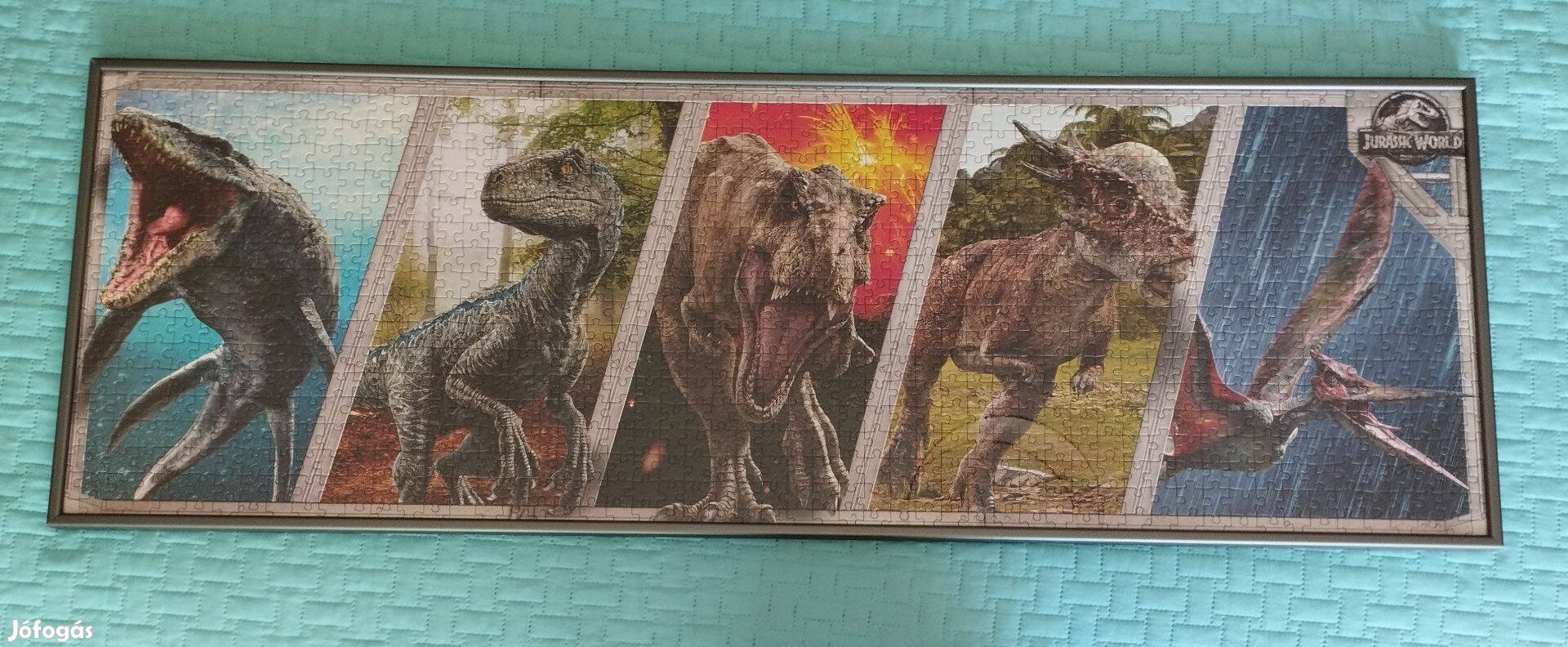 Jurassic World puzzle keretben