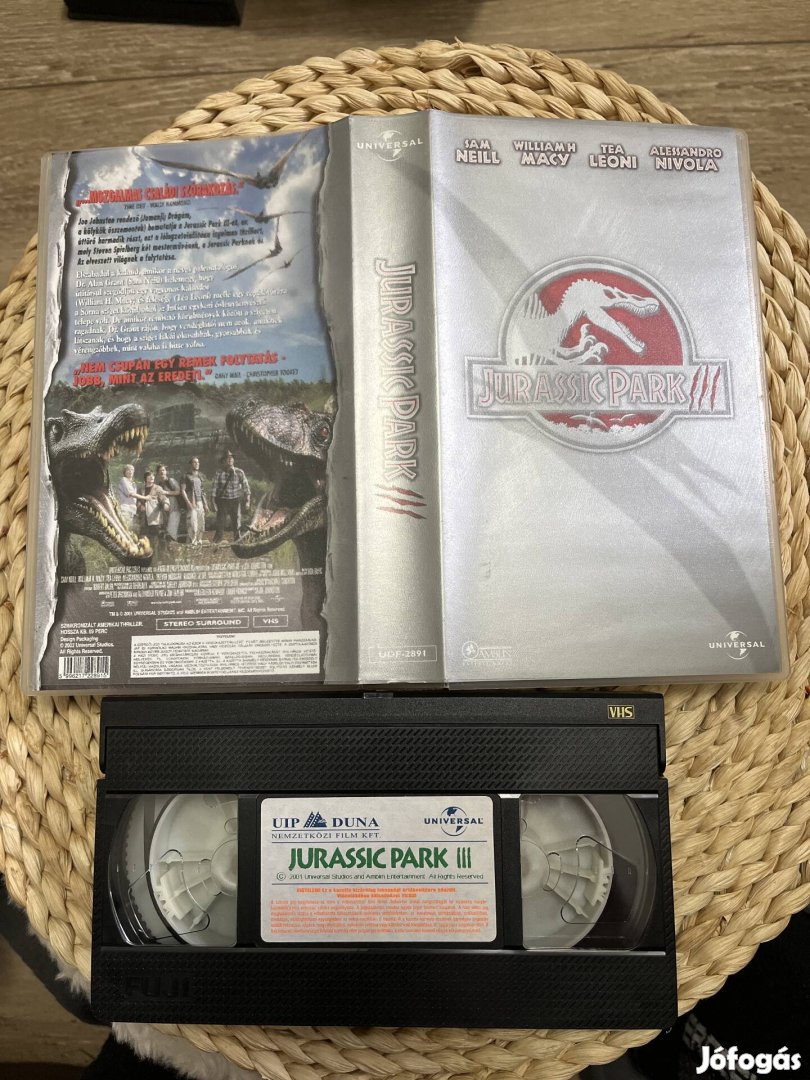 Jurassic park 3 vhs