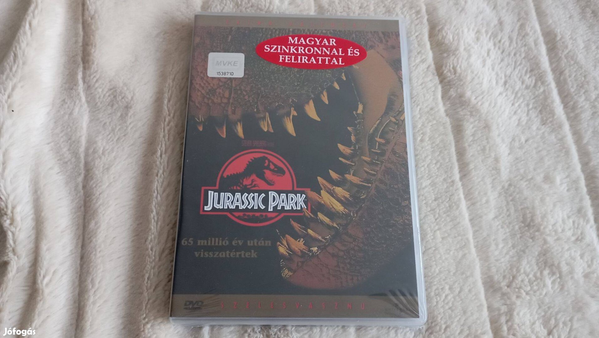 Jurassic park első rész,bontatlan,szinkronos!