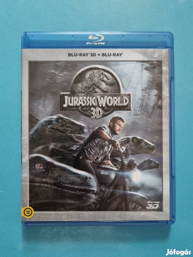 Jurassic world 3d és 2d blu-ray