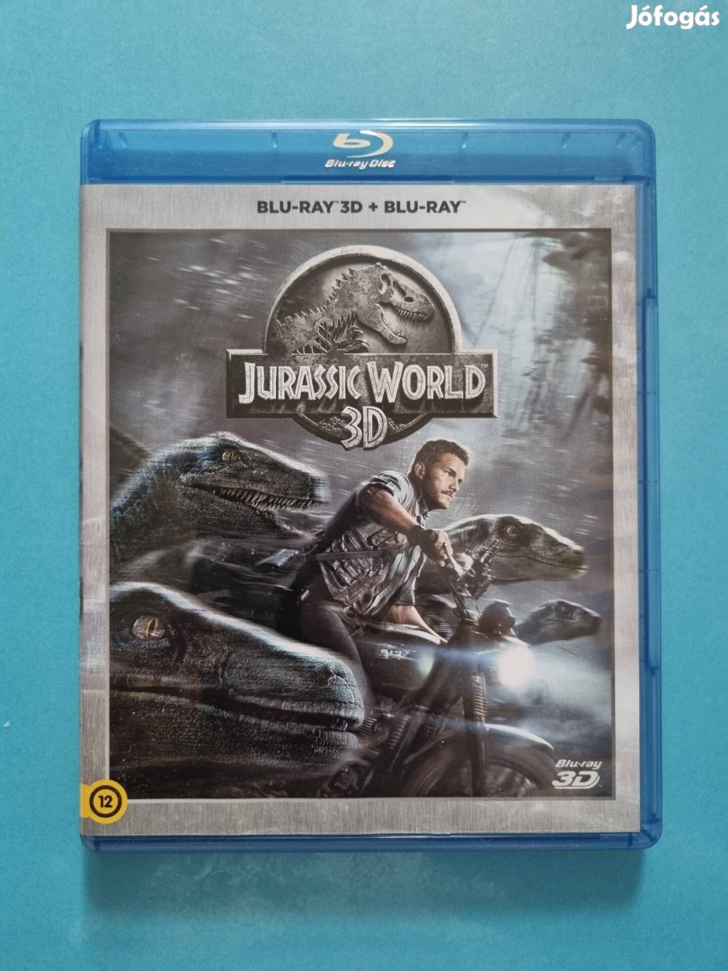 Jurassic world 3d és 2d blu-ray