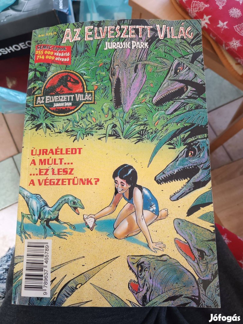 Jurrasic park az elveszett világ képregény
