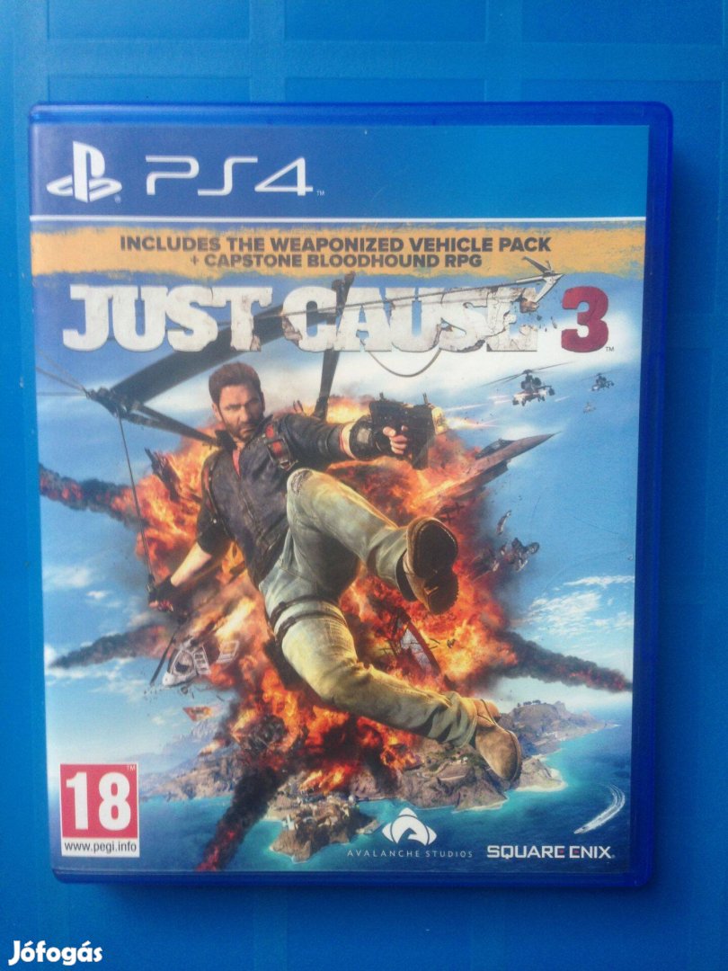 Just CAUSE 3 ps4-PS5 játék eladó-csere "