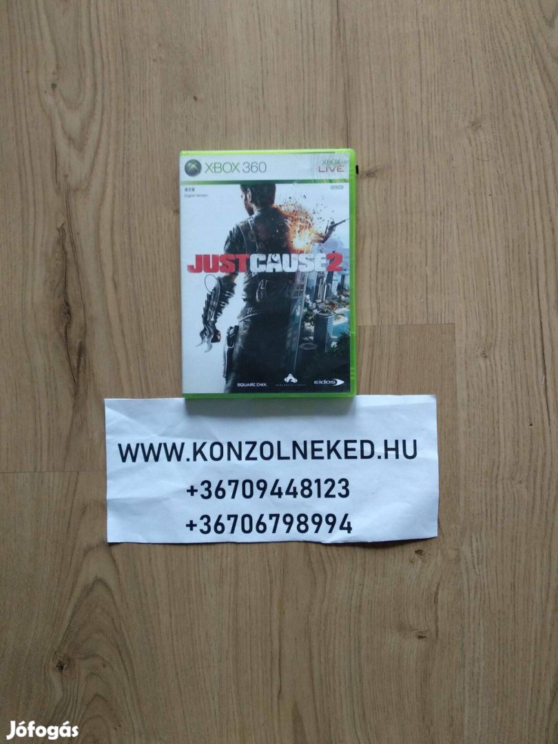 Just Cause 2 eredeti Xbox 360 játék