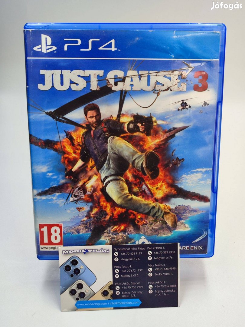 Just Cause 3 PS4 Garanciával #konzl0092