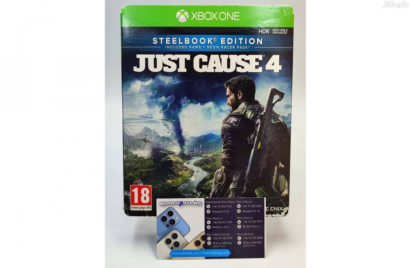 Just Cause 4 Steel Book Edition Xbox One Garanciával #konzl1936