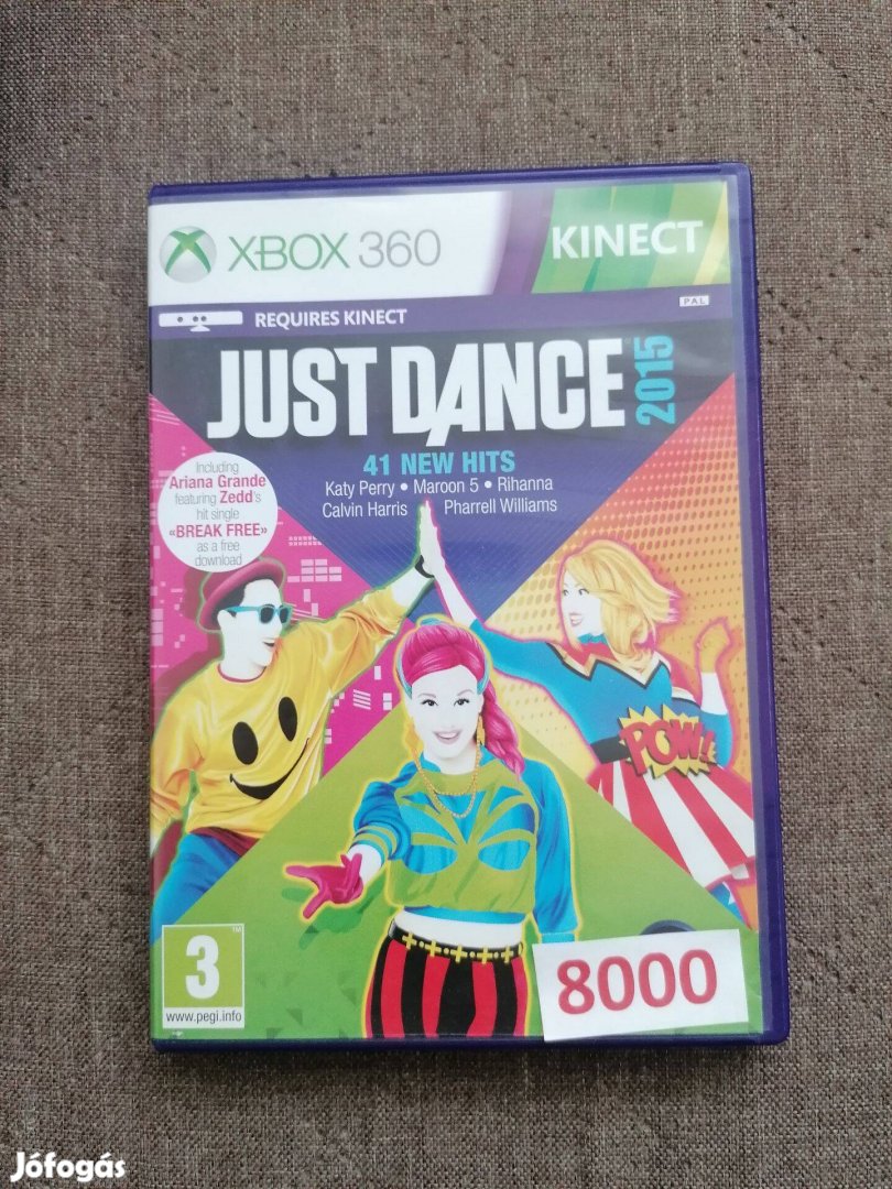 Just Dance 2015 Xbox 360 Kinect táncolós játék eladó!