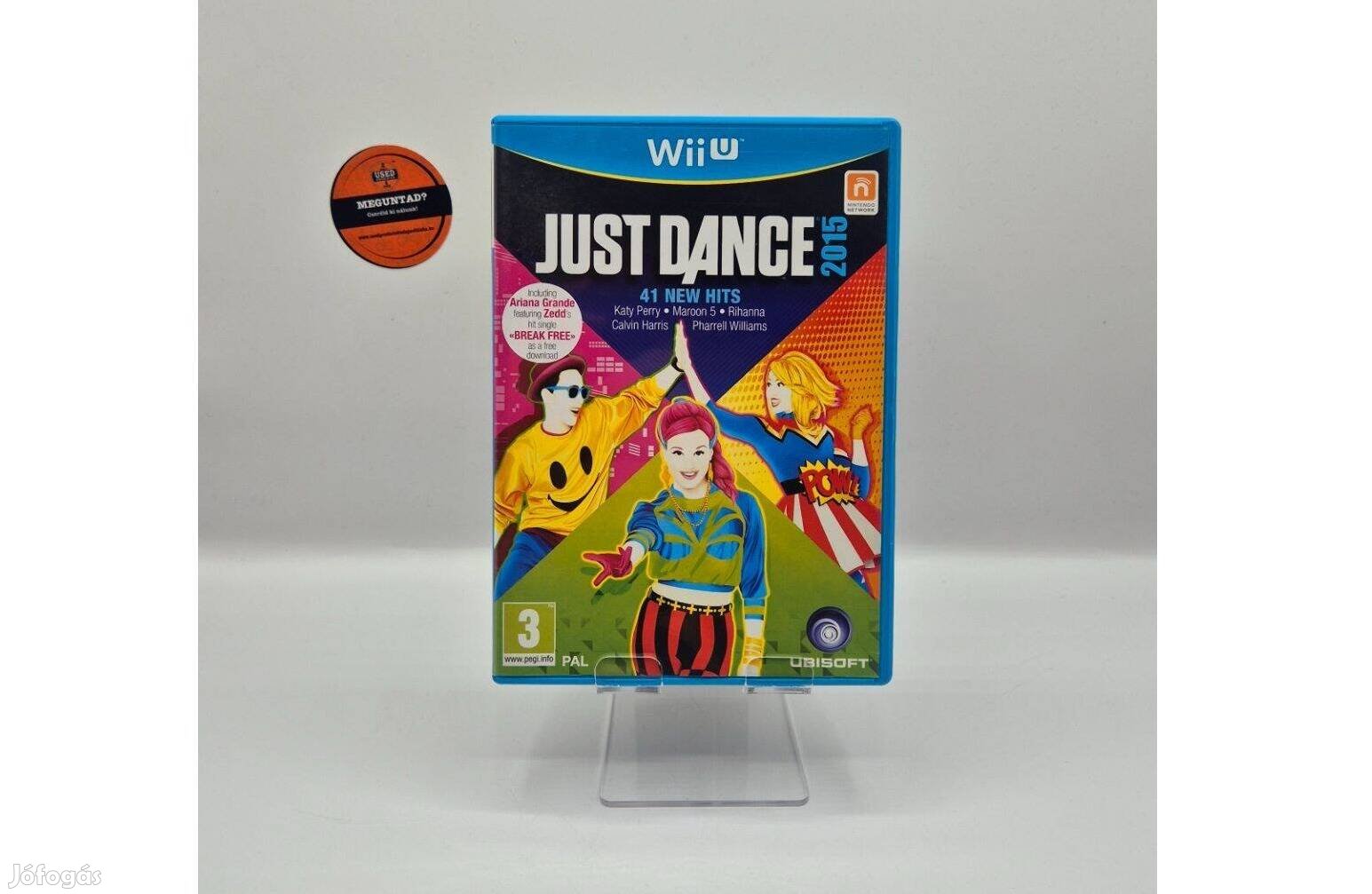 Just Dance 2015 - Nintendo Wii U játék, használt