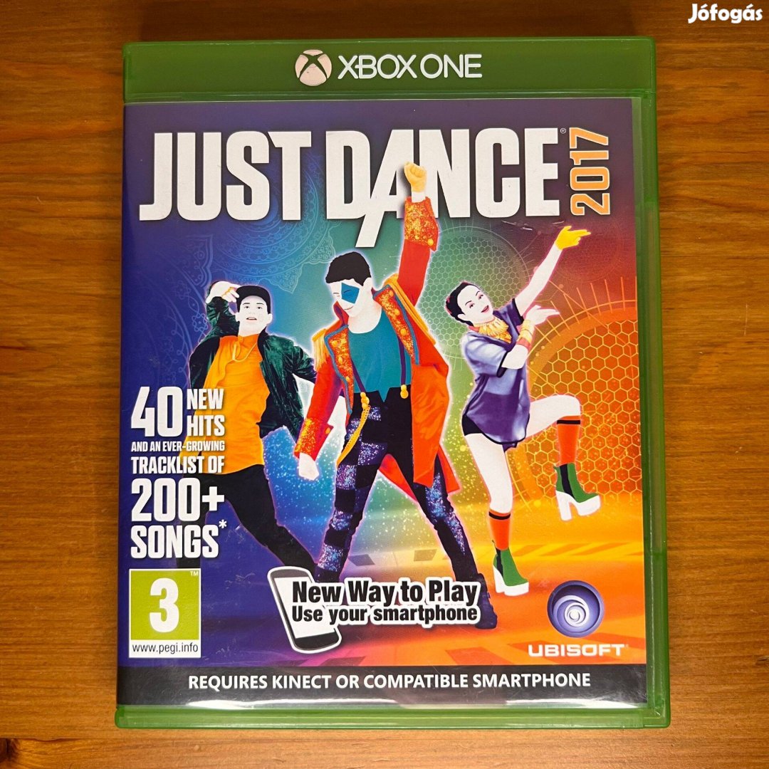 Just Dance 2017 Xbox One Kinecttel játszható